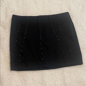✨ 3 for $20 Bundle Deal ✨ Express Black Pencil Skirt with Stud Accents